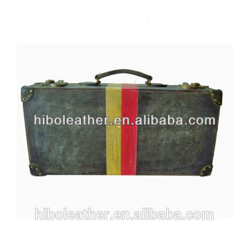 Vente chaude de haute qualité nouvelle conception Pu cuir vieux look valise vintage classique